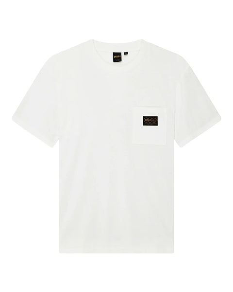 Deus Ex Machina Terrace Pocket Tee - Vintage White