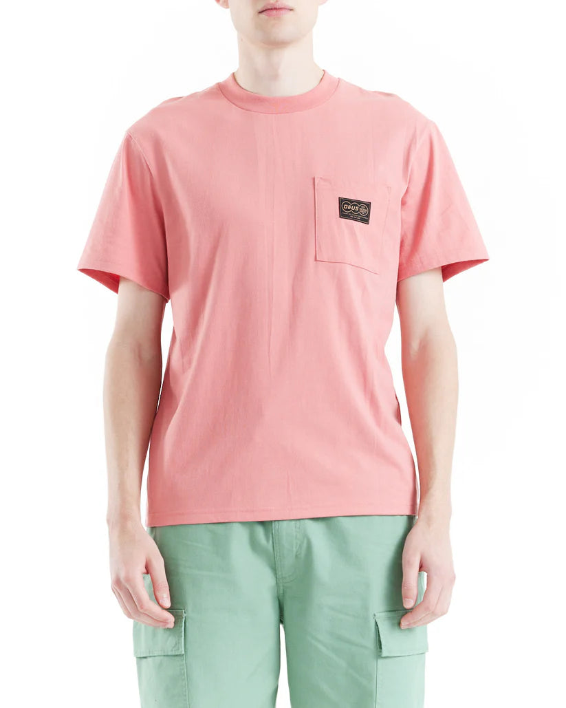 Deus Ex Machina Terrace Pocket Tee - Lantana