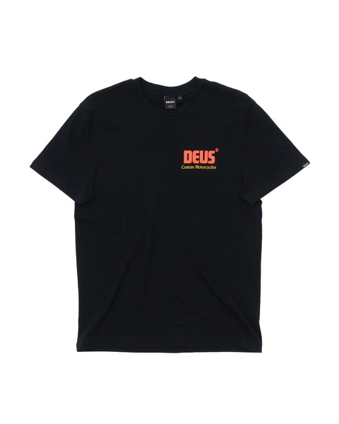 Deus Ex Machina Drop Down Tee - Black