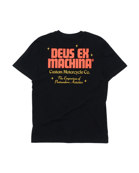 Deus Ex Machina Drop Down Tee - Black