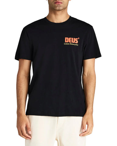 Deus Ex Machina Drop Down Tee - Black