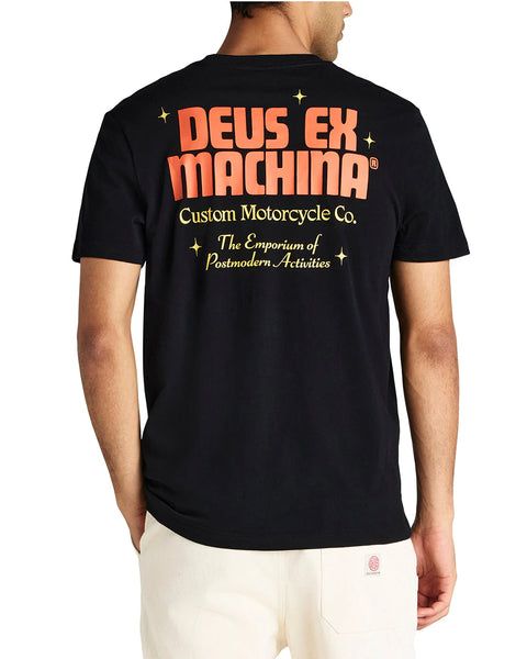 Deus Ex Machina Drop Down Tee - Black