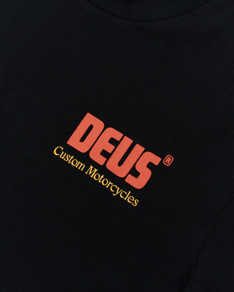 Deus Ex Machina Drop Down Tee - Black