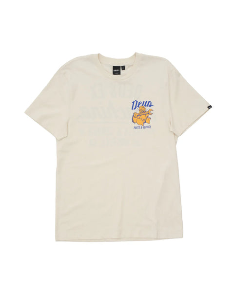 Deus Ex machina Overbite Tee - Dirty White