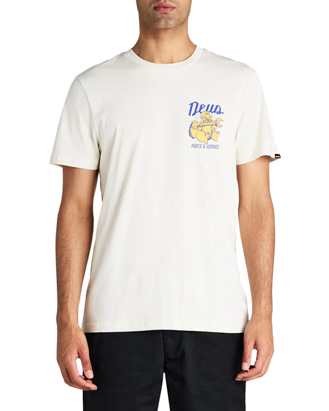 Deus Ex machina Overbite Tee - Dirty White