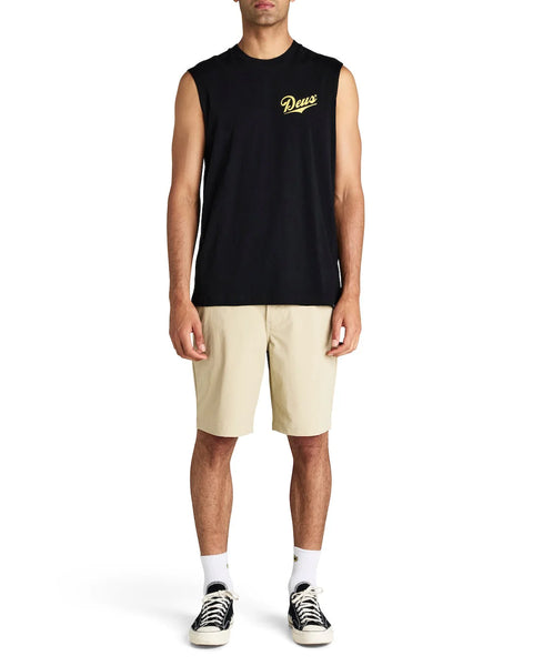 Deus Ex Machina Phase Muscle Vest - Black