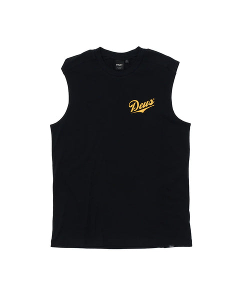 Deus Ex Machina Phase Muscle Vest - Black