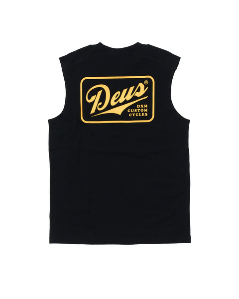 Deus Ex Machina Phase Muscle Vest - Black
