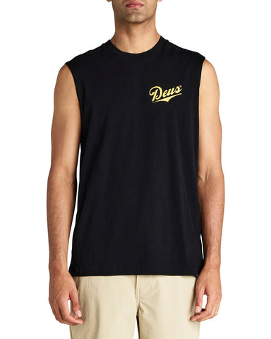 Deus Ex Machina Phase Muscle Vest - Black