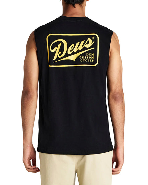Deus Ex Machina Phase Muscle Vest - Black