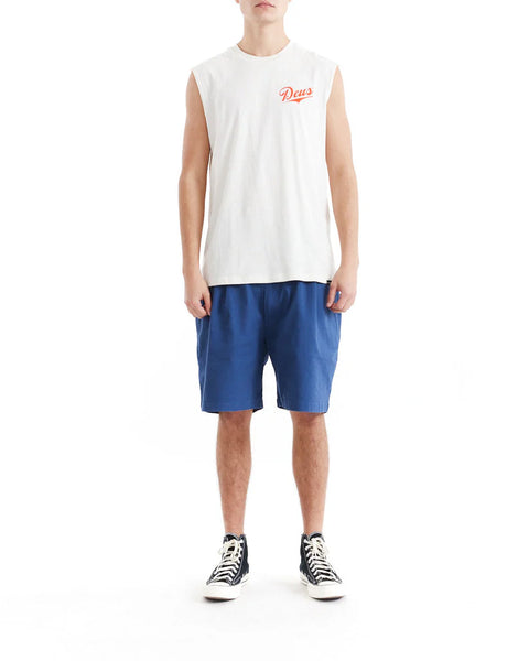 Deus Ex Machina Phase Muscle Vest - Dirty White