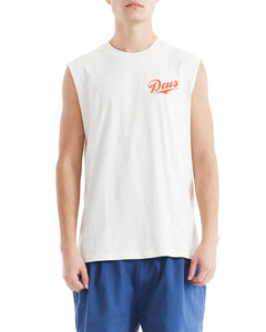 Deus Ex Machina Phase Muscle Vest - Dirty White
