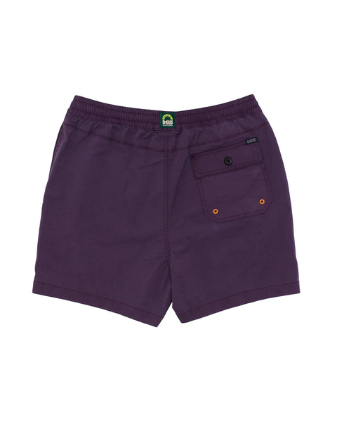 Deus Ex Machina Sandbar GD Swim Shorts - Navy/Cosmos
