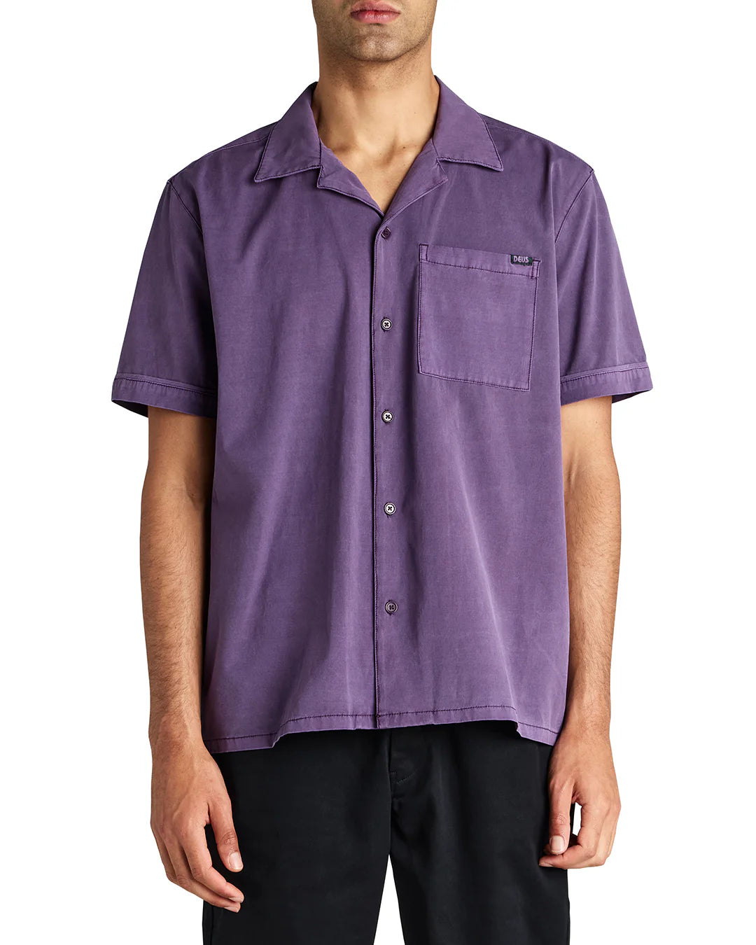 Deus Ex Machina Remi GD Shirt - Navy/Cosmos