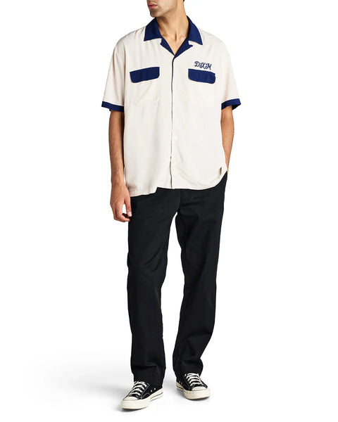 Deus Ex Machina Diablo Bowling Shirt - Dirty White