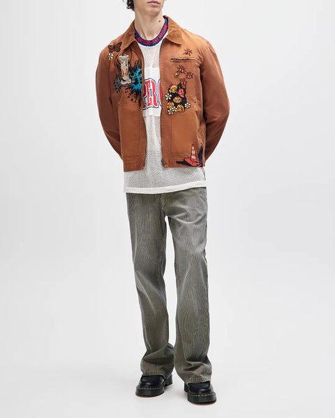 Deus ex Machina Collective Improv Jacket - Caramel Cafe (Brown)