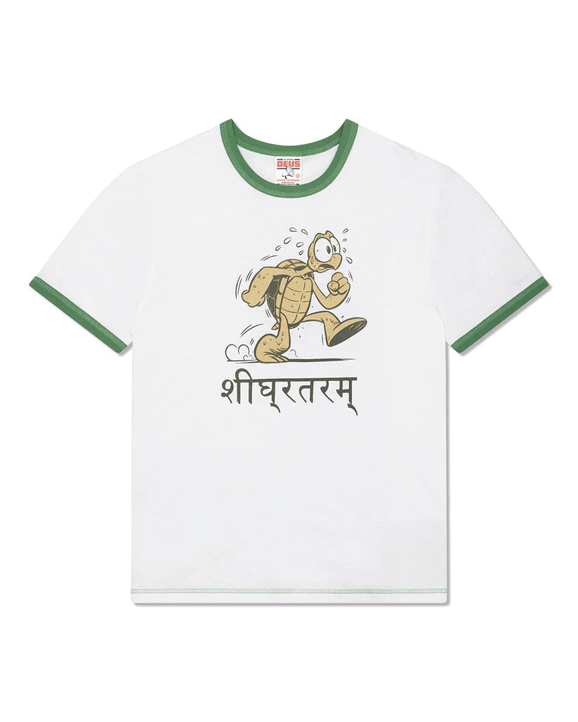 Deus ex Machina Faster Tee - Dirty White