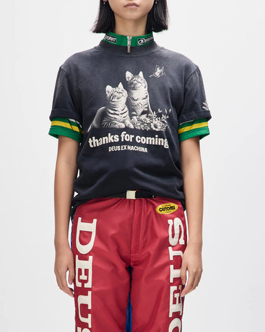 Deus ex Machina Ostinato Tee - Anthracite