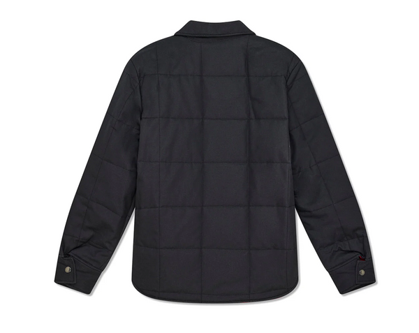 Deus ex Machina Maxwell Waxed Overshirt - Black
