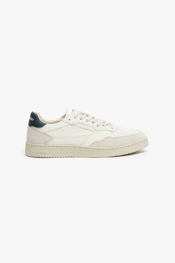 Pompeii Elan Leather Sneakers - Ecru Jasper