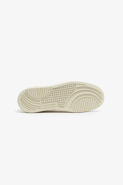 Pompeii Elan Leather Sneakers - Ecru Jasper