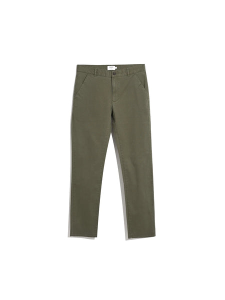 Farah Elm Slim Fit Chino - Olive Green