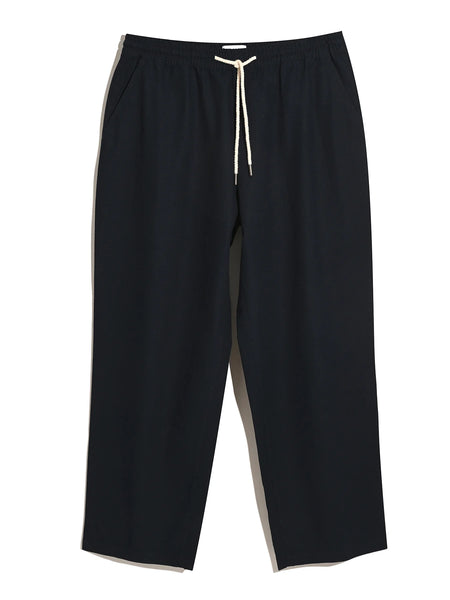Farah Greenport Drawstring Loose Trousers - True Navy