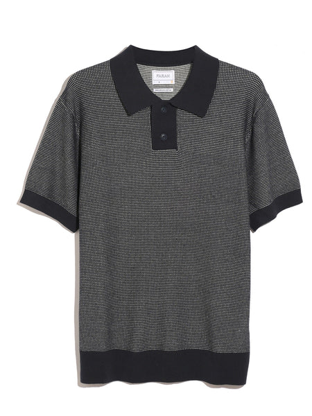 Farah Birch Knitted Polo - True Navy