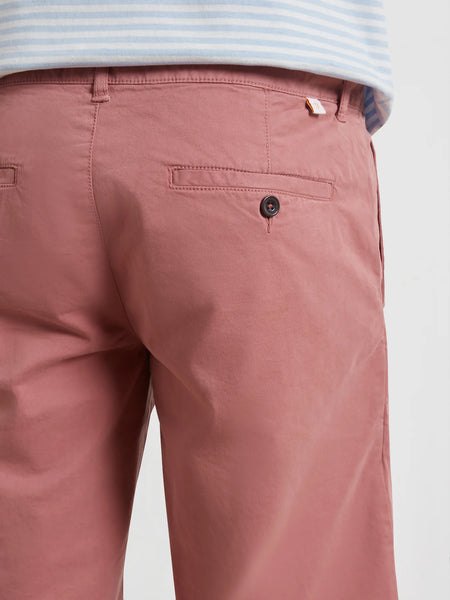 Farah Hawk GD Twill Shorts - Dusty Red