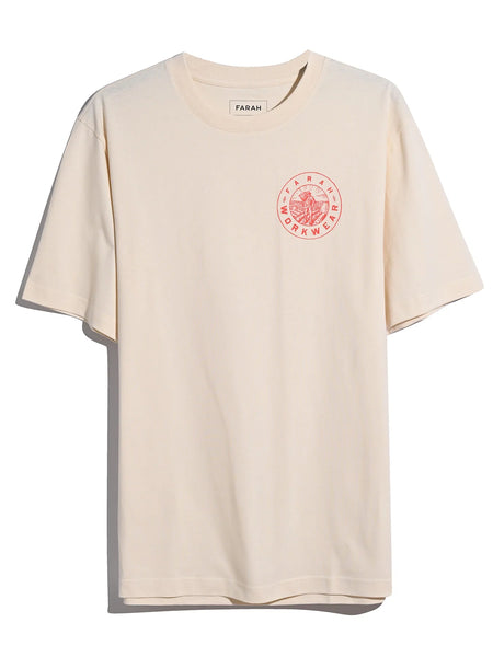 Farah Haise Graphic Tee - Ecru