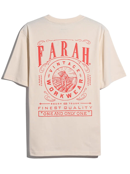 Farah Haise Graphic Tee - Ecru
