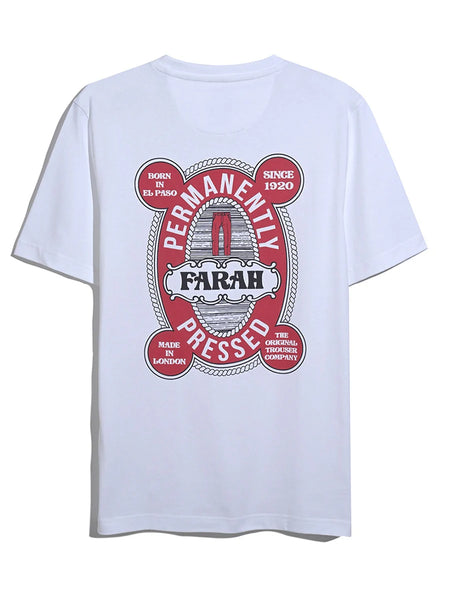 Farah Hawthorne  Graphic Tee - White
