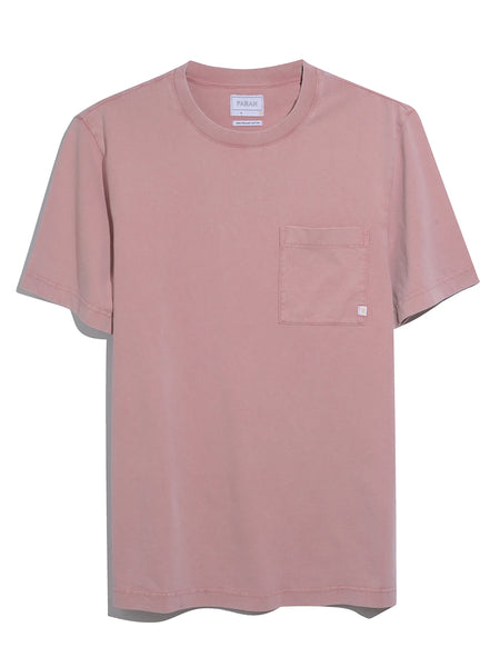Farah Stacy Pocket Tee - Dusty Red