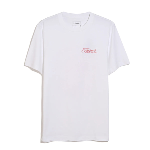 Farah Byron Graphic Tee - White