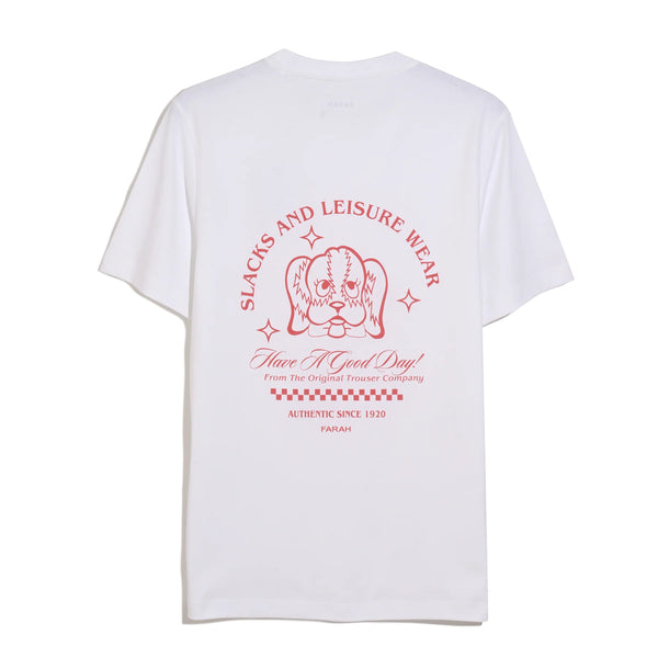 Farah Byron Graphic Tee - White
