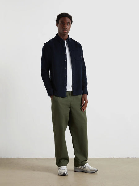 Farah Spencer Cord Shirt - True Navy