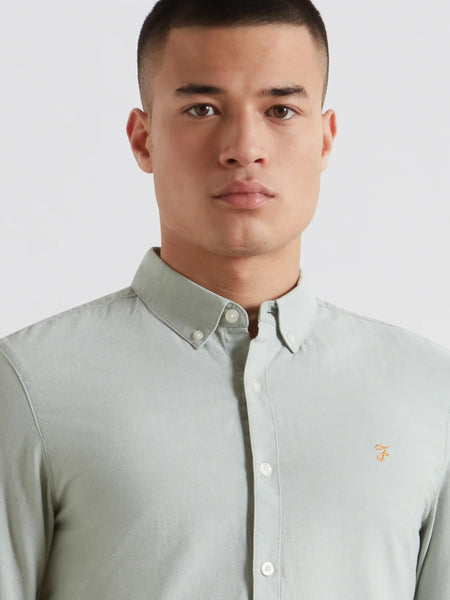 Farah Brewer L/S Slim Fit Shirt - Farah Jade