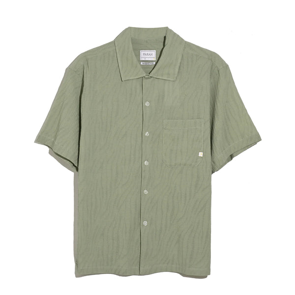 Farah Riley S/S Shirt - Green Shade