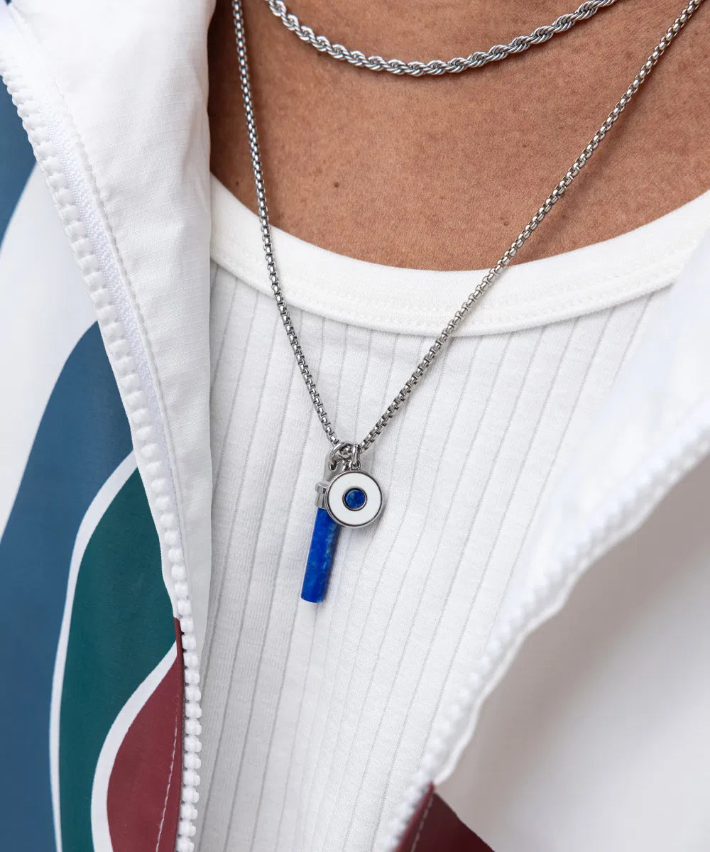 Brontide Eye 60cm Necklace - Lapis Lazuli