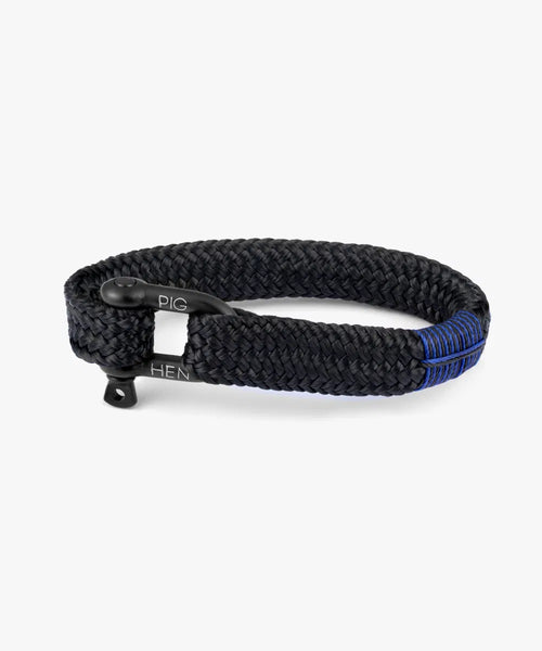 Pig & Hen Gorgeous George Bracelet - Black/Black