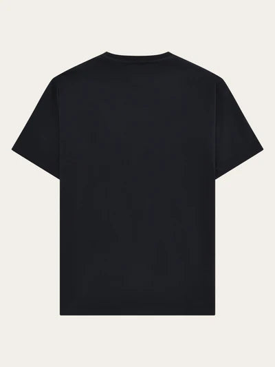 Knowledge Cotton Apparel Front Print Tee - Night Sky