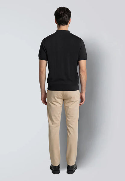 Clean Cut Copenhagen Hayze Knitted Polo - Black