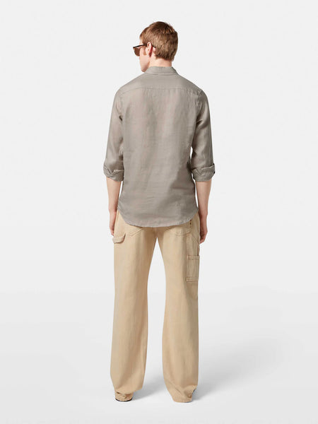 Scotch & Soda Core Linen Shirt - Highway Grey