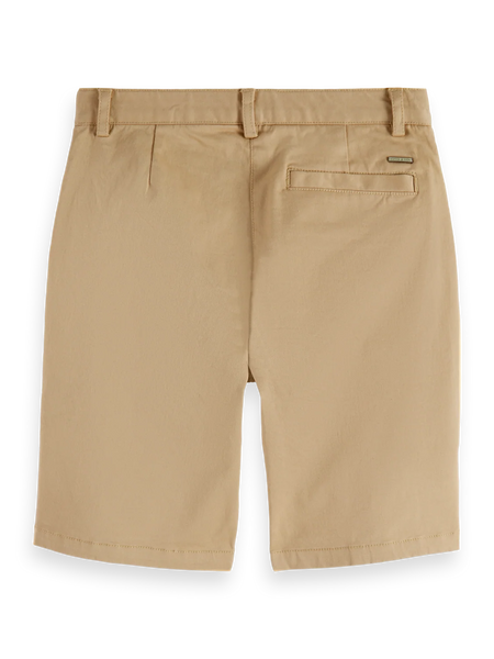 Scotch & Soda Stuart Twill Shorts - Travertine