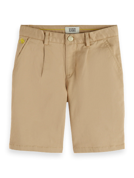 Scotch & Soda Stuart Twill Shorts - Travertine