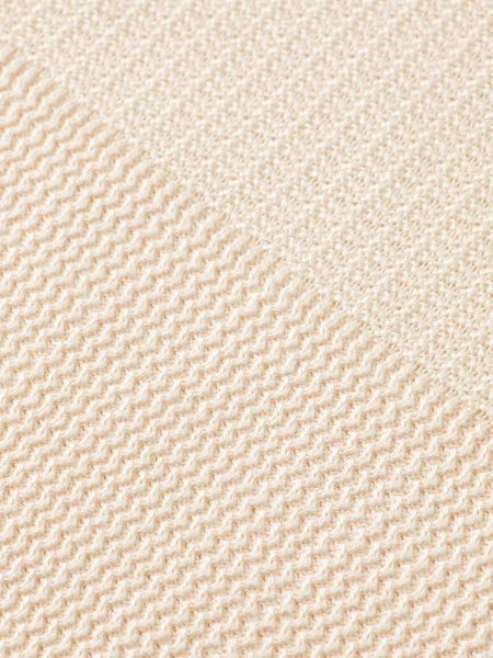 Scotch & Soda Regular-fit Knitted Polo - Eggnog