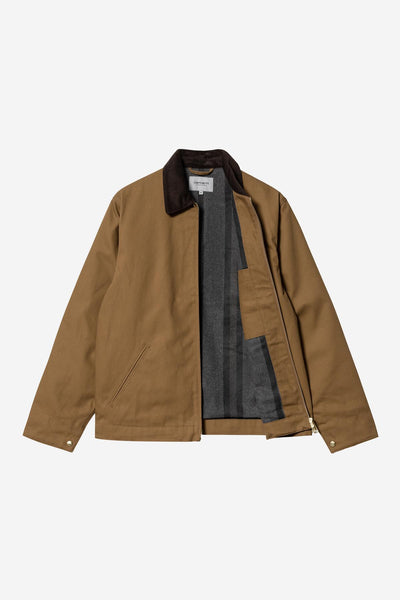 Carhartt WIP Detroit Jacket - Winter/H.Brown/Tobacco,Rigid