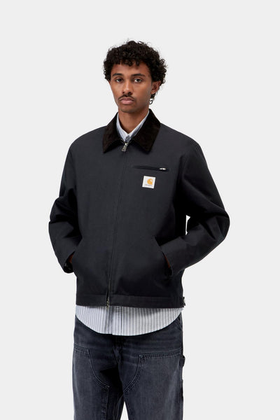 Carhartt WIP Detroit Jacket (Winter) - Dark Navy/Black Rigid
