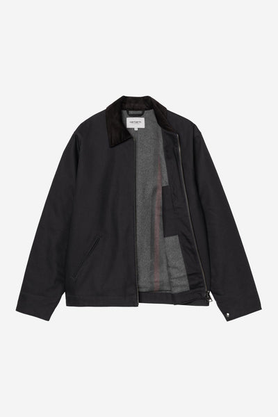 Carhartt WIP Detroit Jacket (Winter) - Dark Navy/Black Rigid