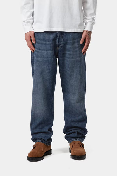 Carhartt WIP Marlow Pant - Blue Dark Used Wash